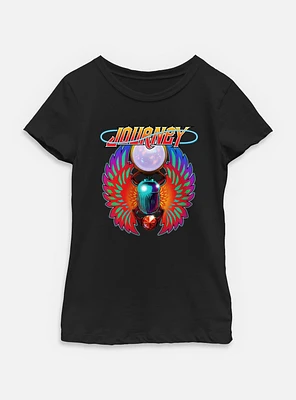 Journey Scarab Crystal Youth Girls T-Shirt