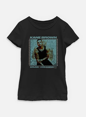 Kane Brown Drunk Or Dreaming World Tour Youth Girls T-Shirt