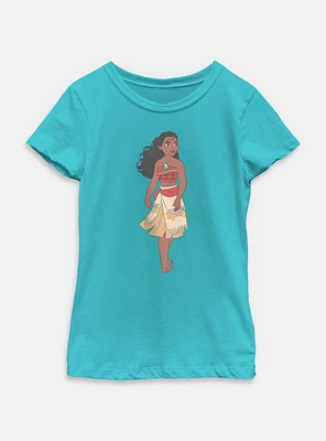 Disney Moana Pose Youth Girls T-Shirt
