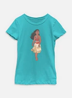 Disney Moana Pose Youth Girls T-Shirt