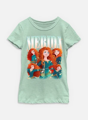 Disney Princesses Retro Merida Youth Girls T-Shirt