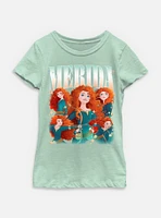 Disney Princesses Retro Merida Youth Girls T-Shirt