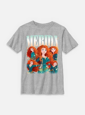 Disney Princesses Retro Merida Youth T-Shirt