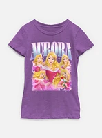 Disney Princesses Retro Aurora Youth Girls T-Shirt