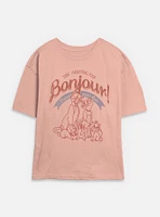 Disney The AristoCats Picture Purrfect Womens Skimmer T-Shirt