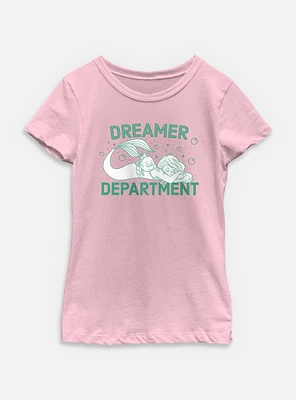 Disney Princesses Ariel Dreamer Department Youth Girls T-Shirt