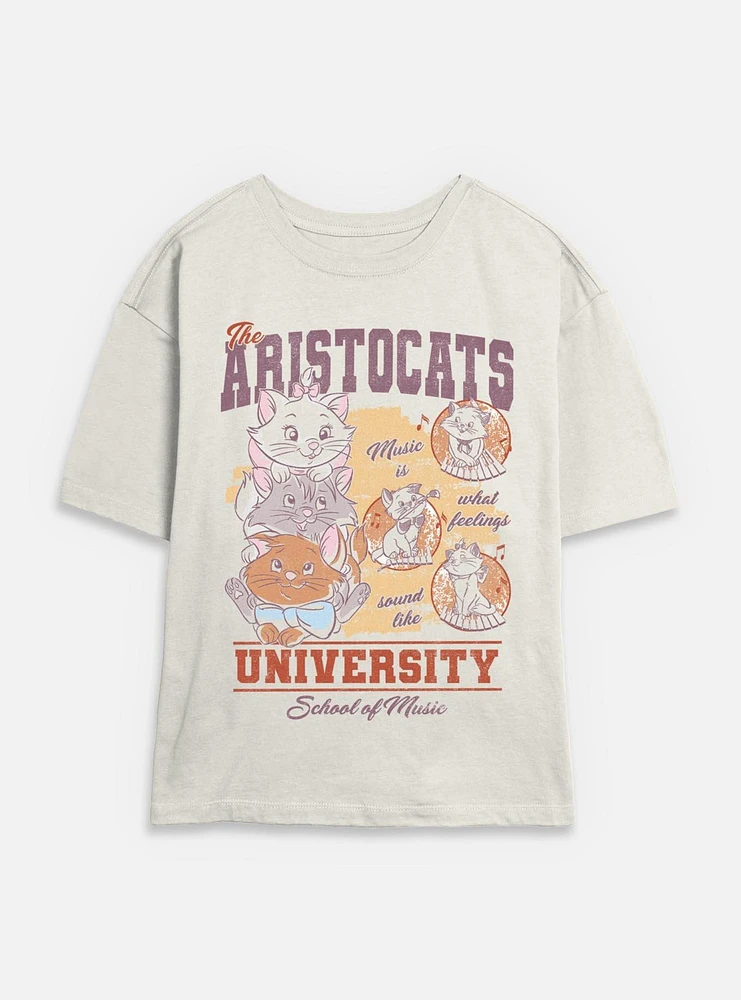 Disney The AristoCats School Of Music Womens Skimmer T-Shirt