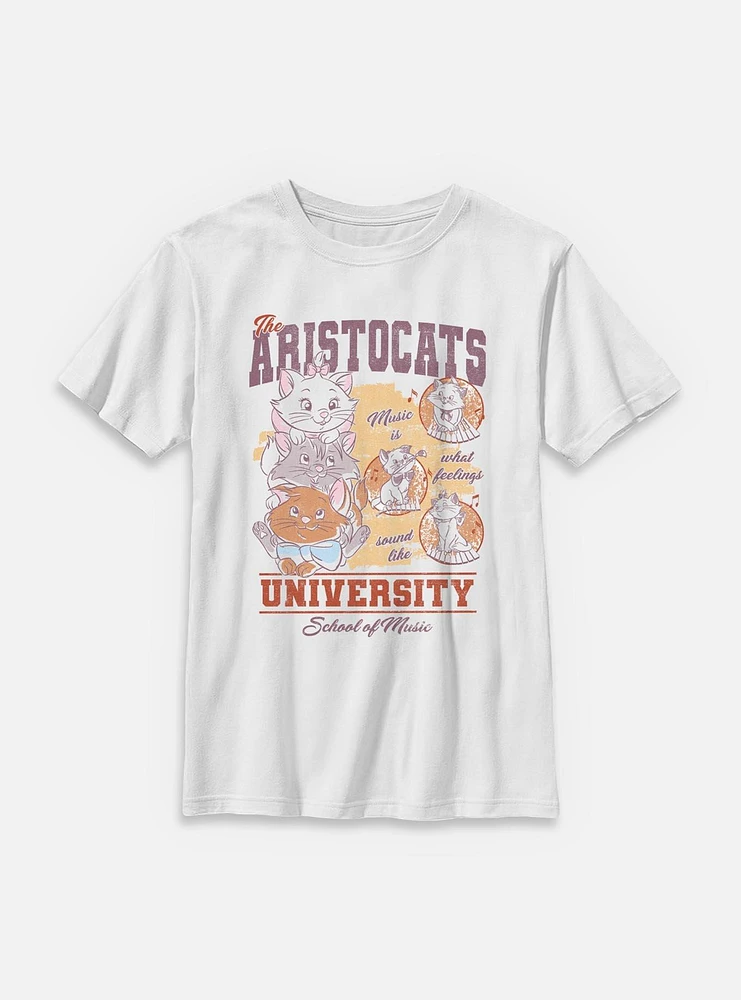 Disney The AristoCats School Of Music Youth T-Shirt