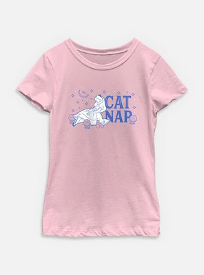 Disney Alice Wonderland Cat Nap Youth Girls T-Shirt