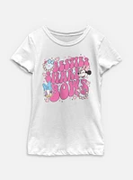 Disney Minnie Mouse & Daisy Besties Share Bows Youth Girls T-Shirt
