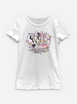Disney Minnie Mouse & Daisy Bestie Bracelets Youth Girls T-Shirt