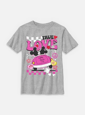 Disney Mickey Mouse & Minnie Love Bug Youth T-Shirt