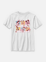 Disney Mickey Mouse Share The Love Polaroids Youth T-Shirt