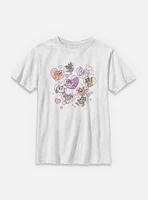 Disney Channel Cat Hearts Youth T-Shirt