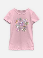 Disney Channel Cat Hearts Youth Girls T-Shirt