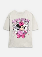 Disney Minnie Mouse Cupid Cutie Womens Skimmer T-Shirt