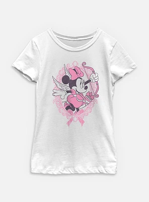 Disney Minnie Mouse Fancy Cupid Youth Girls T-Shirt