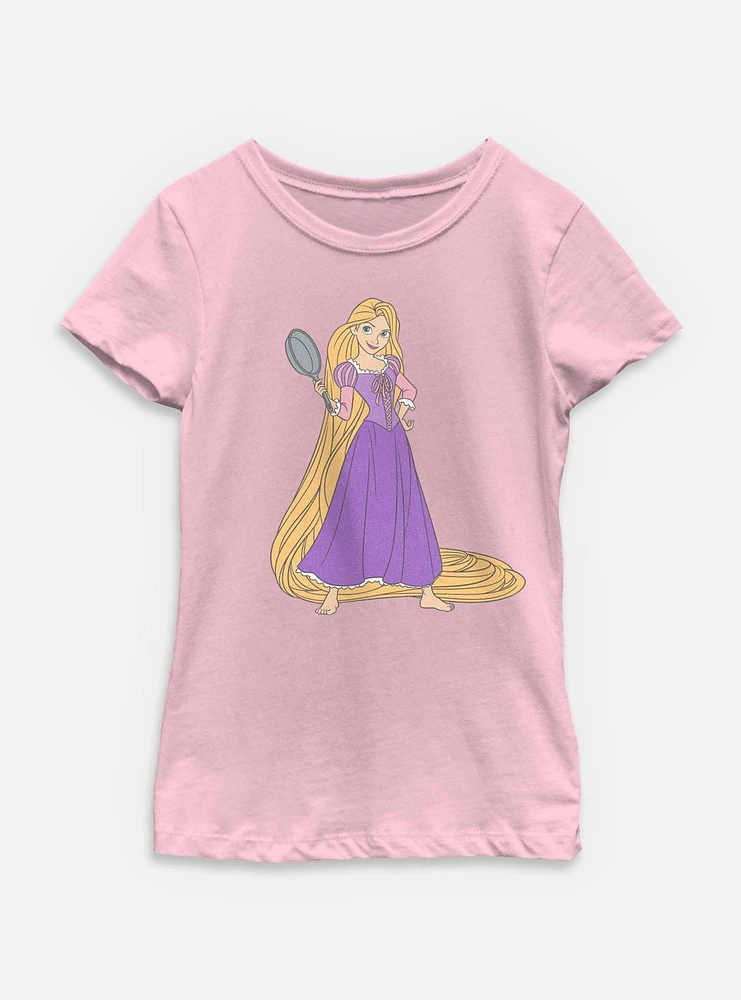 Disney Princesses Big Rapunzel Youth Girls T-Shirt