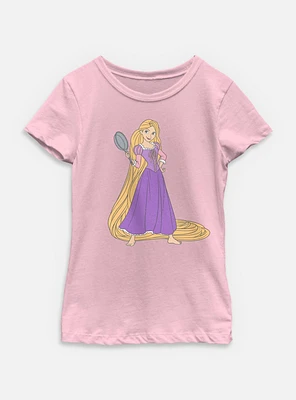 Disney Princesses Big Rapunzel Youth Girls T-Shirt