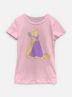Disney Princesses Big Rapunzel Youth Girls T-Shirt
