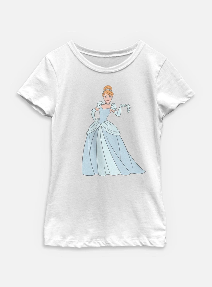 Disney Princesses Big Cinderella Youth Girls T-Shirt