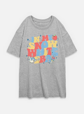 Disney Princesses My Snow Era Womens Oversized T-Shirt