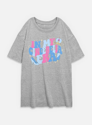 Disney Princesses My Cinderella Era Womens Oversized T-Shirt