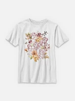 Disney Princesses Floral Youth T-Shirt