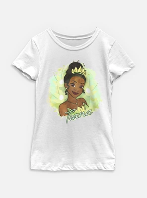 Disney Princesses Watercolor Tiana Youth Girls T-Shirt