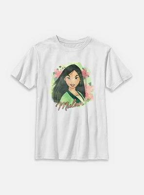 Disney Princesses Watercolor Mulan Youth T-Shirt