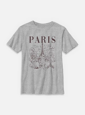 Disney The AristoCats Paris Destination Youth T-Shirt