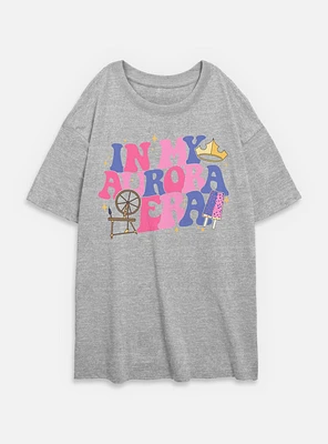 Disney Princesses My Aurora Era Womens Oversized T-Shirt