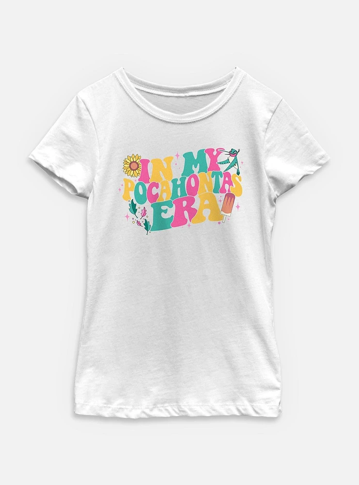 Disney Princesses My Pocahontas Era Youth Girls T-Shirt