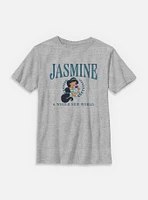 Disney Princesses Jasmine Collegiate Youth T-Shirt
