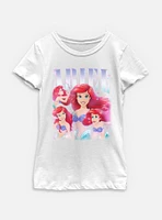 Disney Princesses Retro Ariel Youth Girls T-Shirt