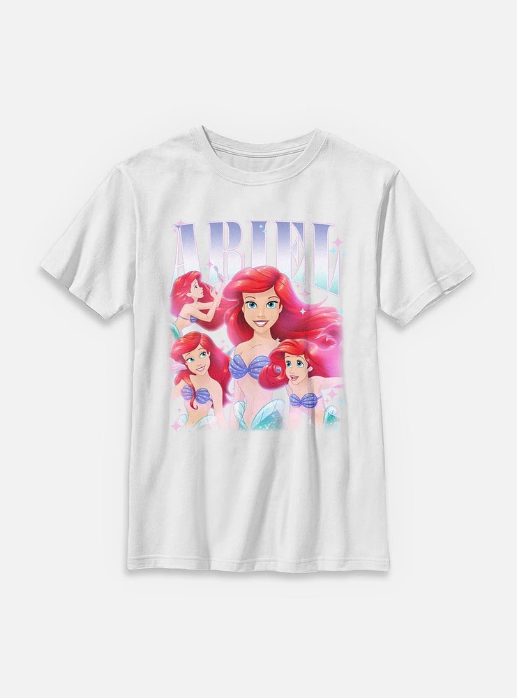 Disney Princesses Retro Ariel Youth T-Shirt