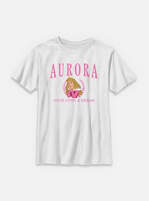 Disney Princesses Aurora Collegiate Youth T-Shirt