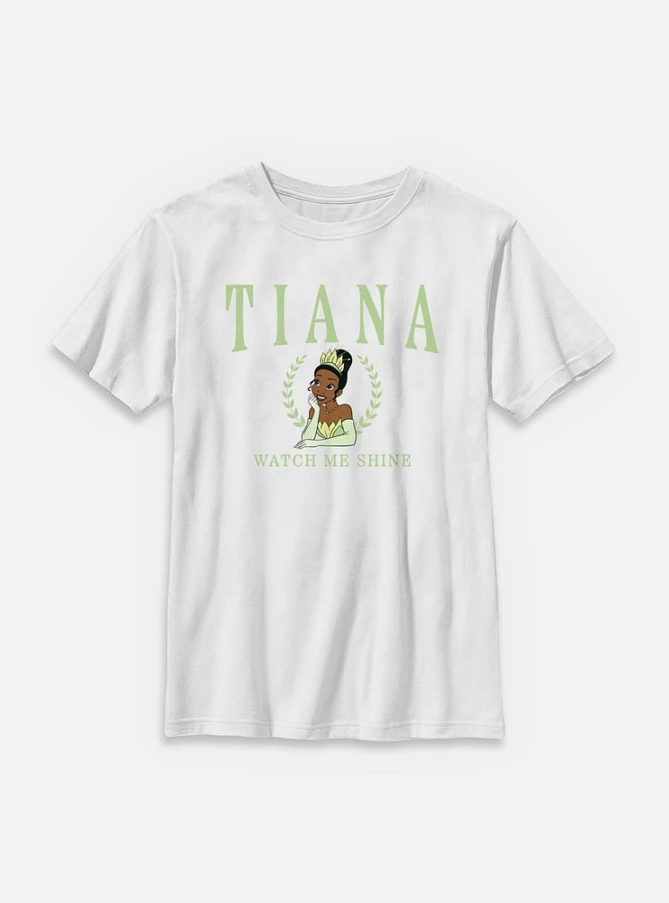 Disney Princesses Tiana Collegiate Youth T-Shirt