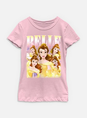 Disney Princesses Retro Belle Youth Girls T-Shirt