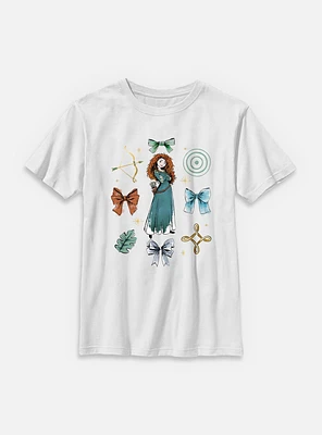 Disney Princesses Merida Bow Icons Youth T-Shirt