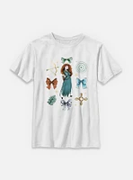 Disney Princesses Merida Bow Icons Youth T-Shirt