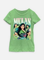 Disney Princesses Retro Mulan Youth Girls T-Shirt