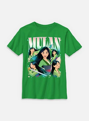 Disney Princesses Retro Mulan Youth T-Shirt