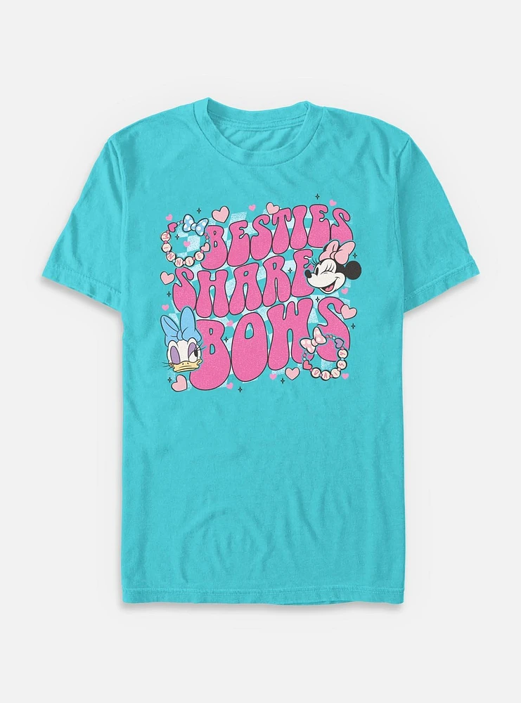 Disney Minnie Mouse & Daisy Besties Share Bows T-Shirt
