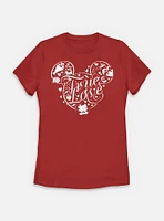 Disney Mickey Mouse Ears True Love Womens T-Shirt