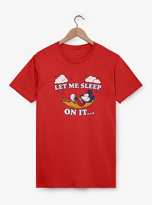 Disney Mickey Mouse Let Me Sleep On It T-Shirt