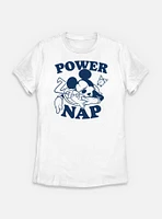 Disney Mickey Mouse Power Nap Womens T-Shirt