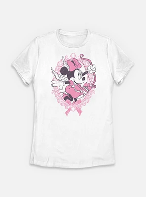 Disney Minnie Mouse Fancy Cupid Womens T-Shirt