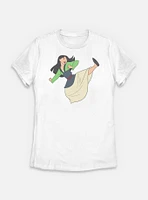 Disney Princesses Big Mulan Womens T-Shirt