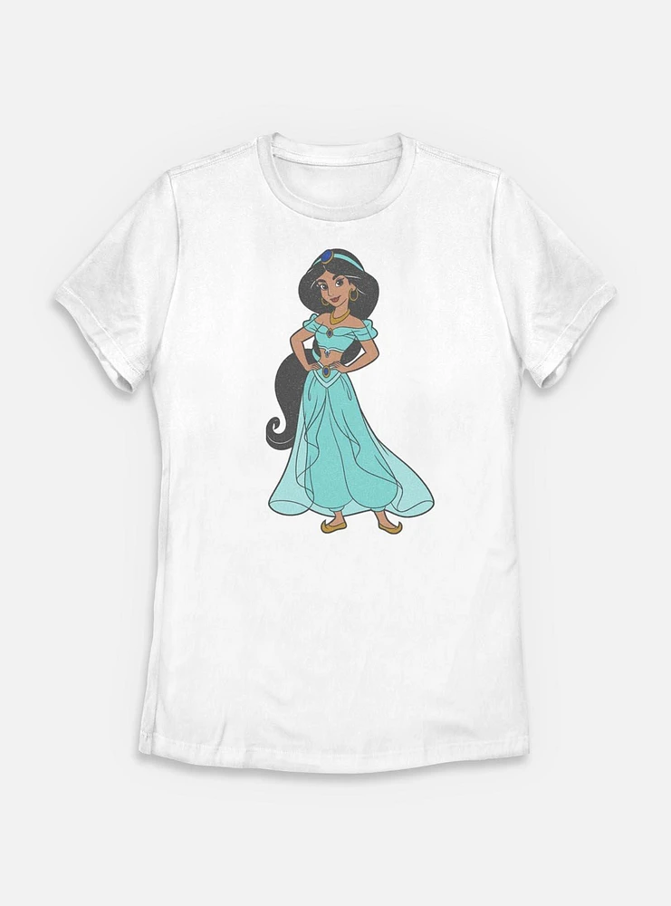 Disney Princesses Big Jasmine Womens T-Shirt
